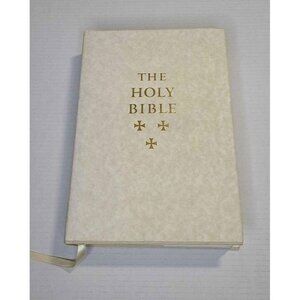 The Holy Bible King James Version Old And New Testaments 1999 Burlap Bin…